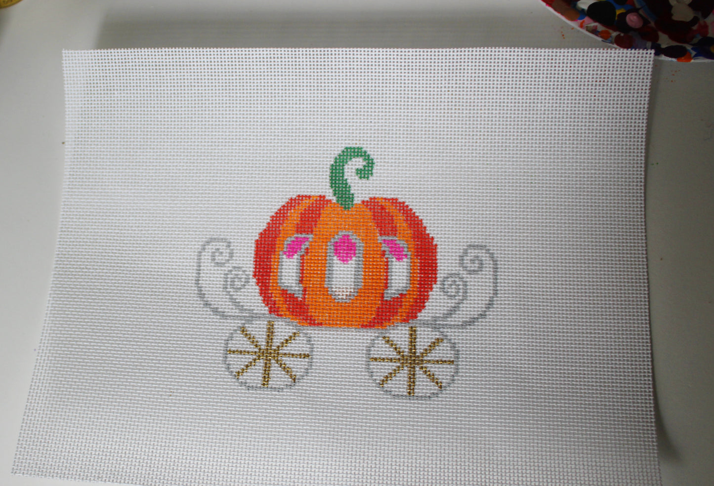 Pumpkin Coach Cinderella Canvas