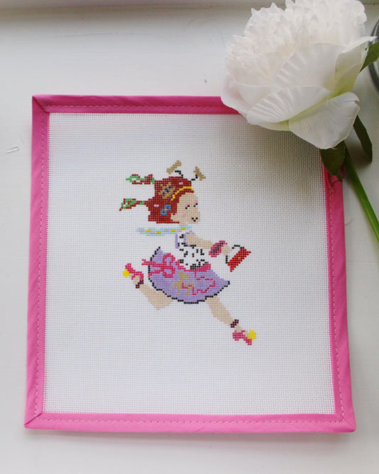 Fancy Nancy Ooh-La-La Needlepoint Canvas