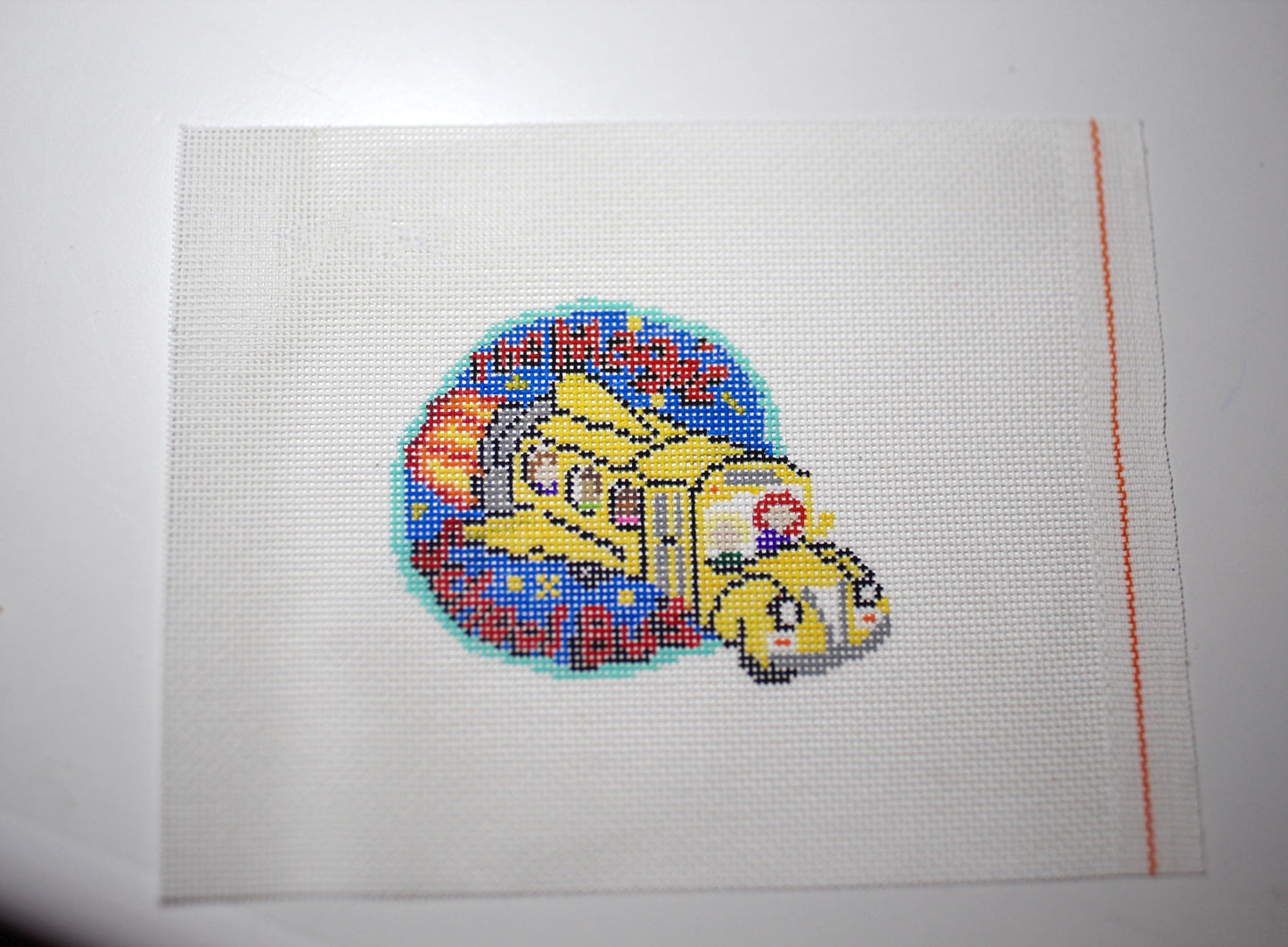 BUS Needlepoint canvas