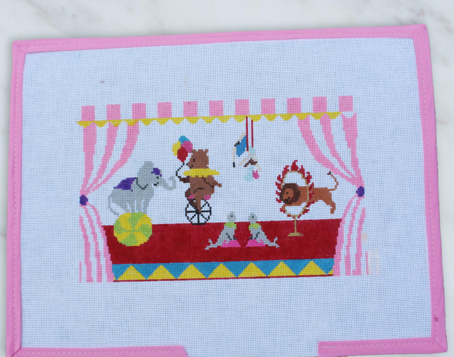 Circus Party Needlepoint Canvas