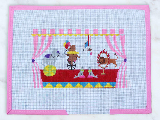 Circus Party Needlepoint Canvas