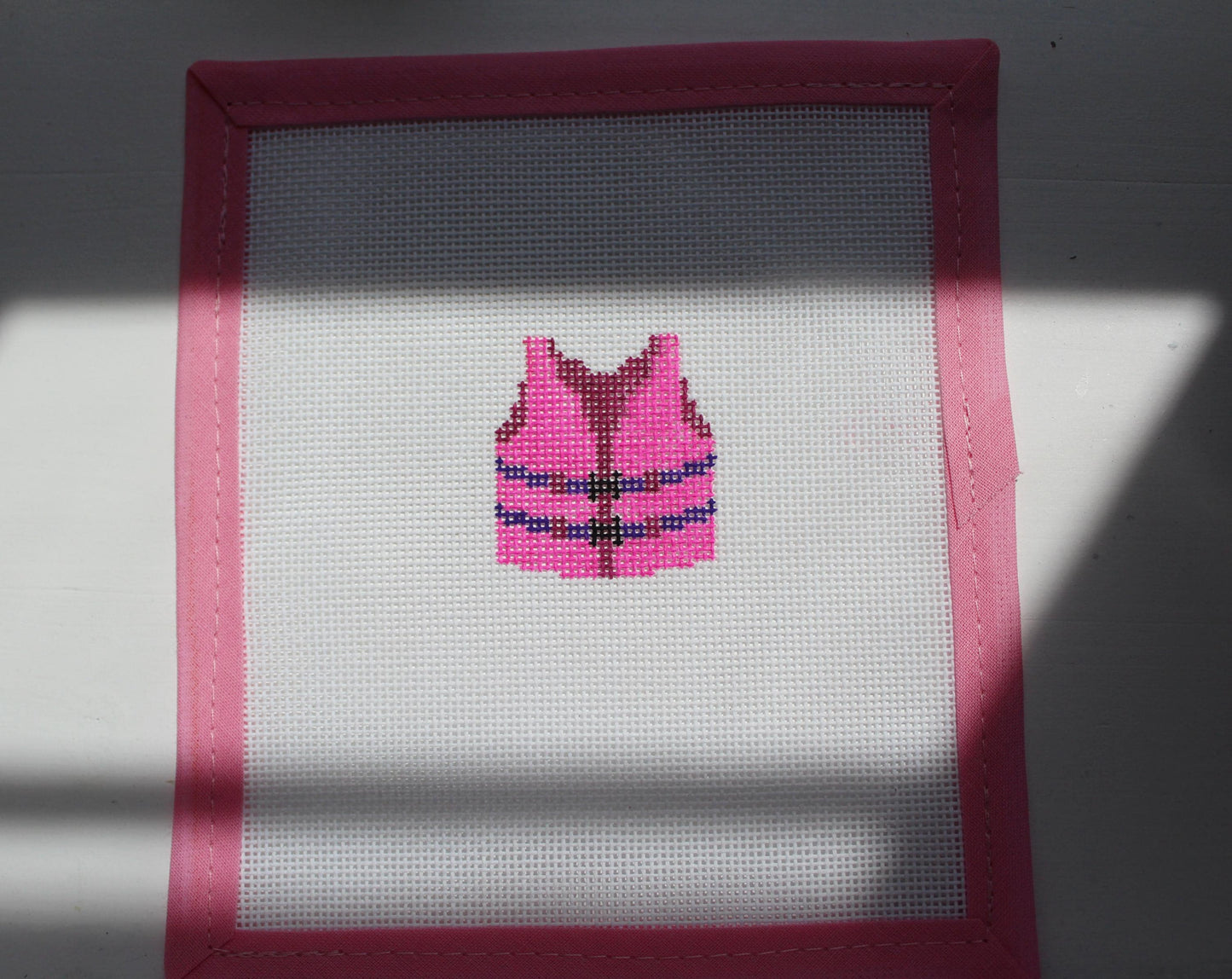 LIFE JACKET Needlepoint Canvas