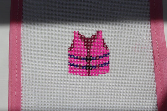 LIFE JACKET Needlepoint Canvas