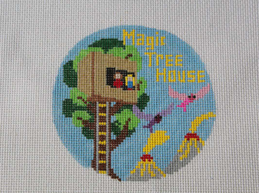 Magic Tree House Needlepoint canvas