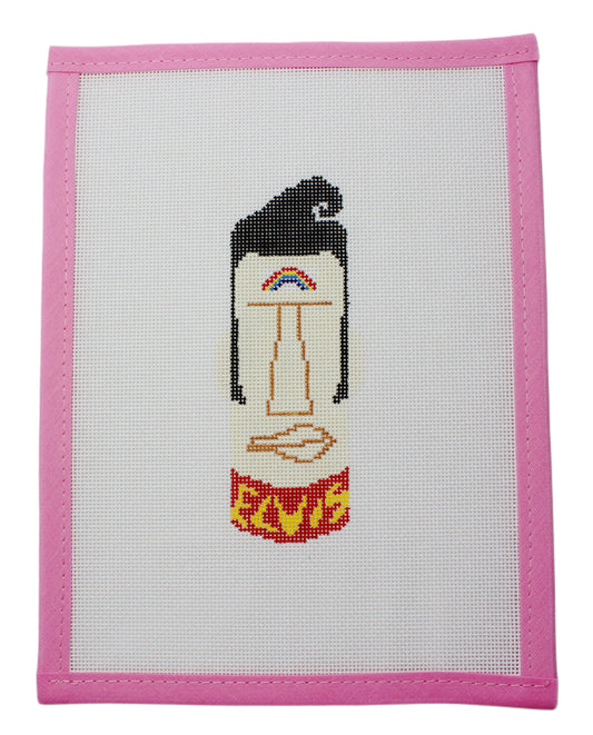 Elvis Tiki Needlepoint Canvas