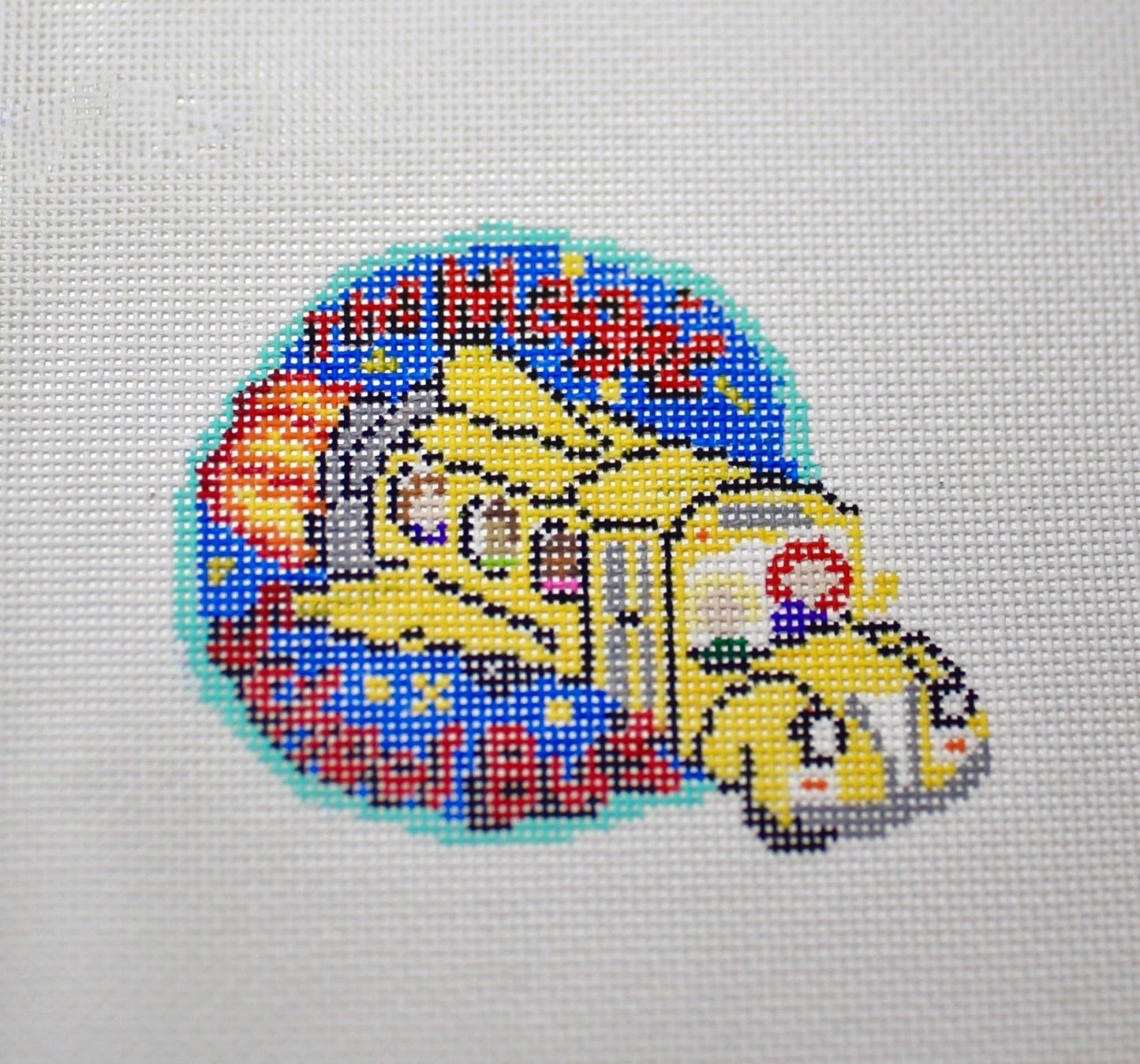 BUS Needlepoint canvas