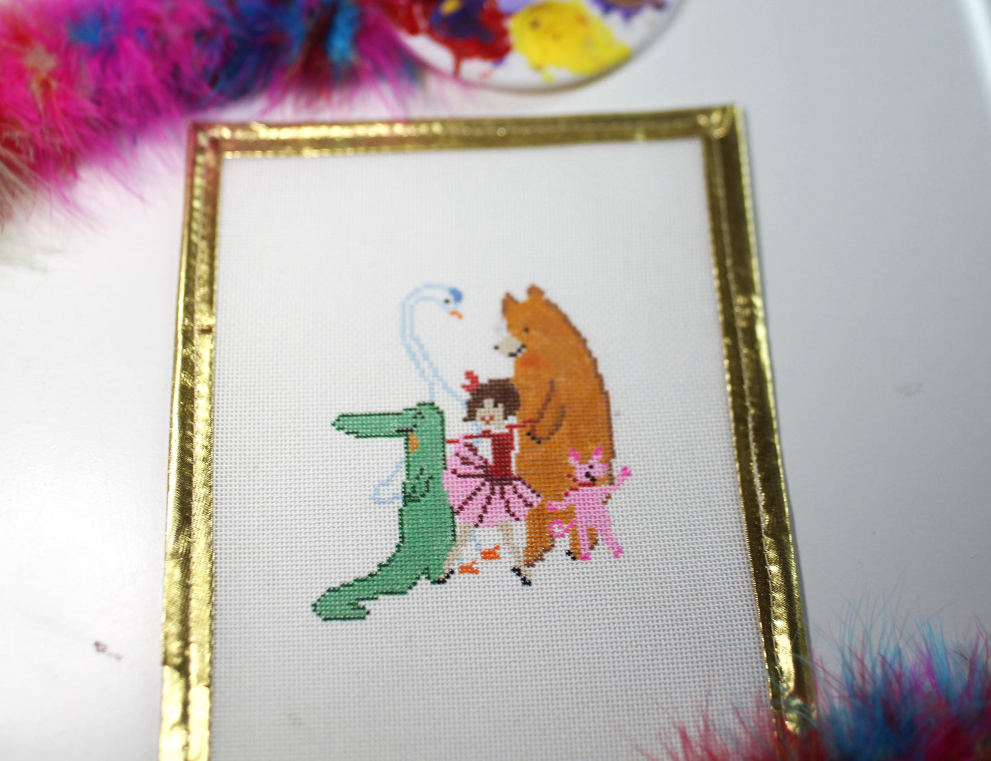 Lola Von Dutch Needlepoint Canvas