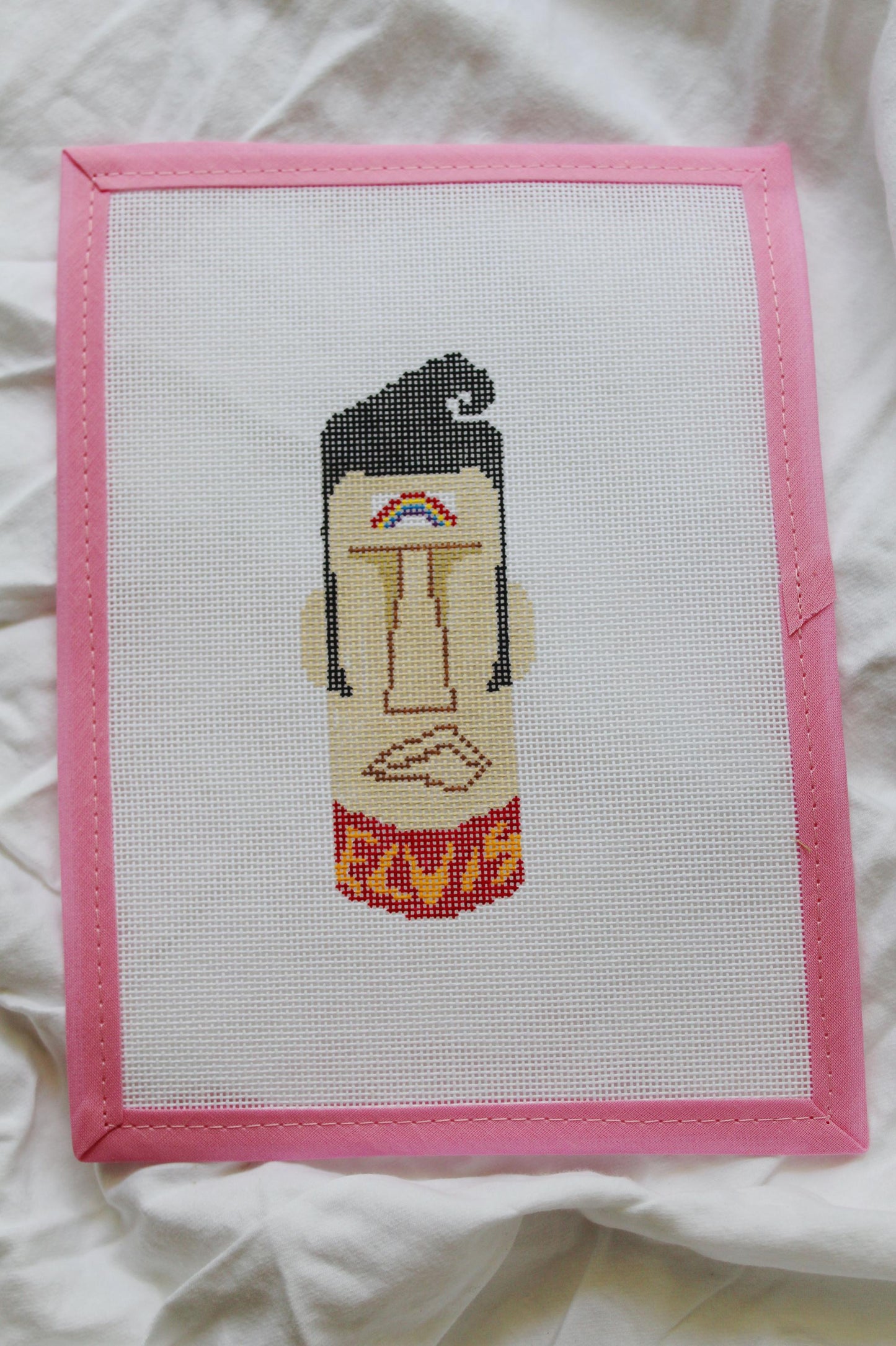 ELVIS Tiki Needlepoint Canvas