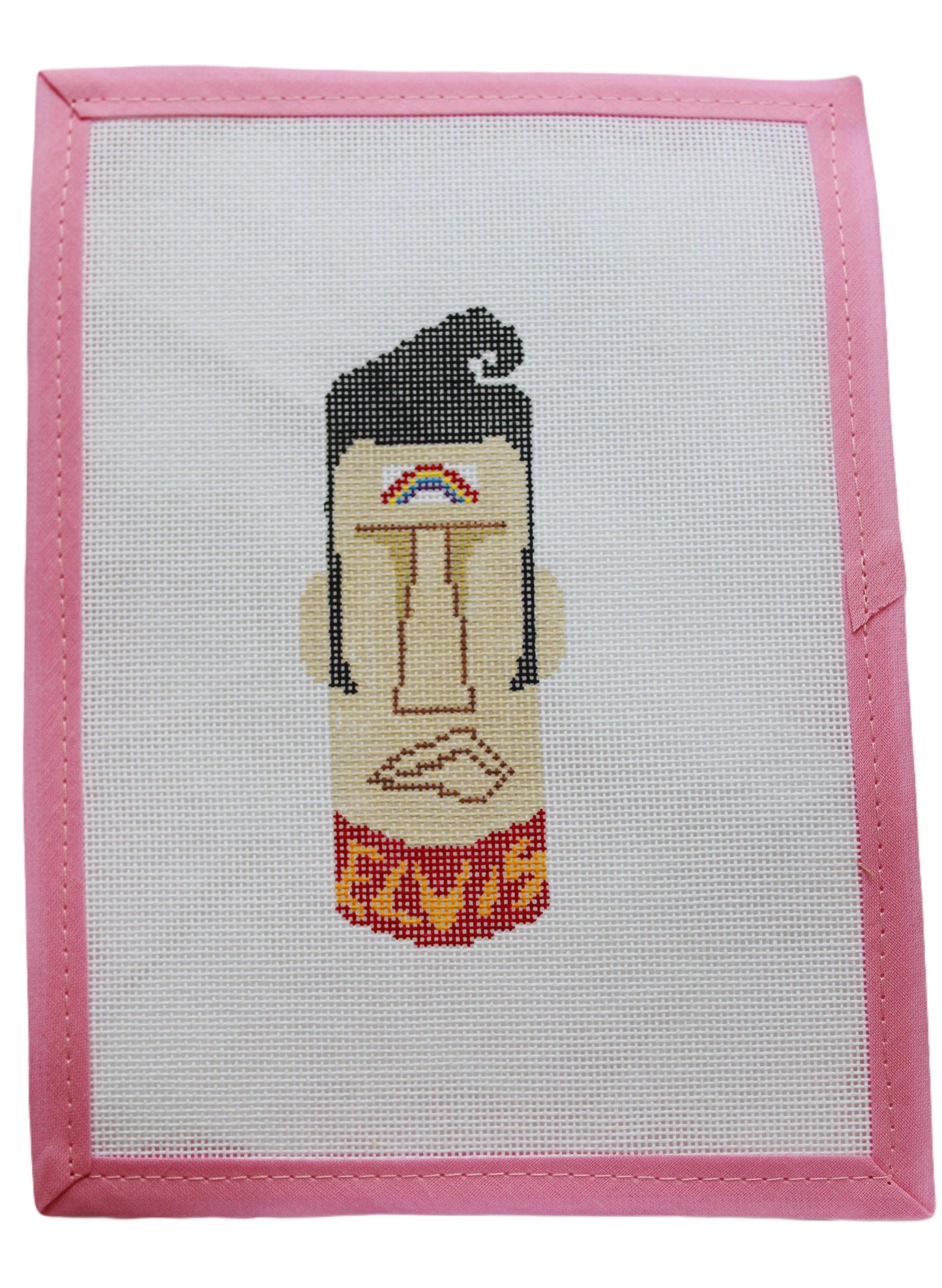 ELVIS Tiki Needlepoint Canvas