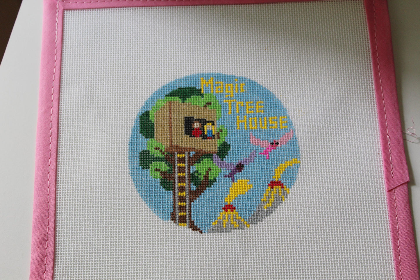 Magic Tree House Needlepoint canvas