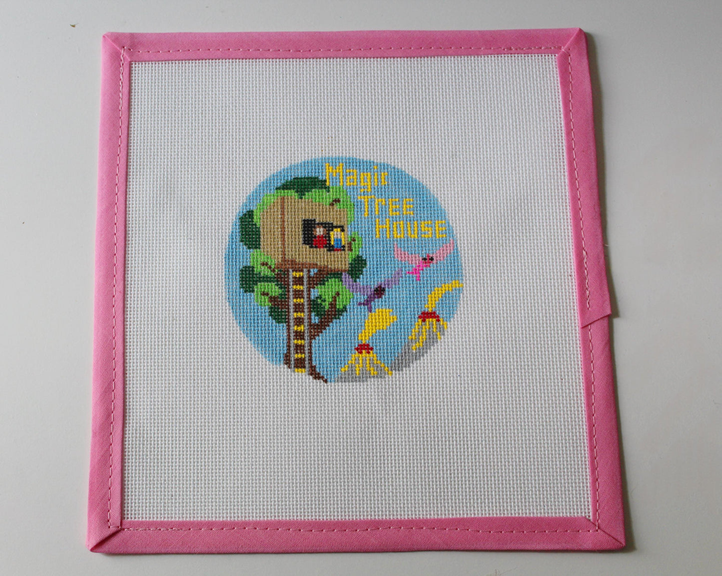 Magic Tree House Needlepoint canvas