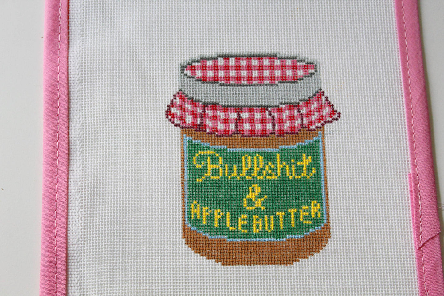 Apple Butter Needlepoint Canvas